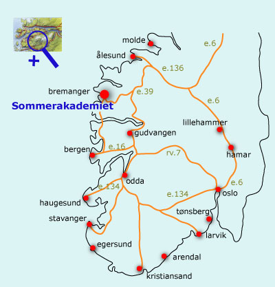 visveg kart Kart/veibeskrivelse – sommerakademiet